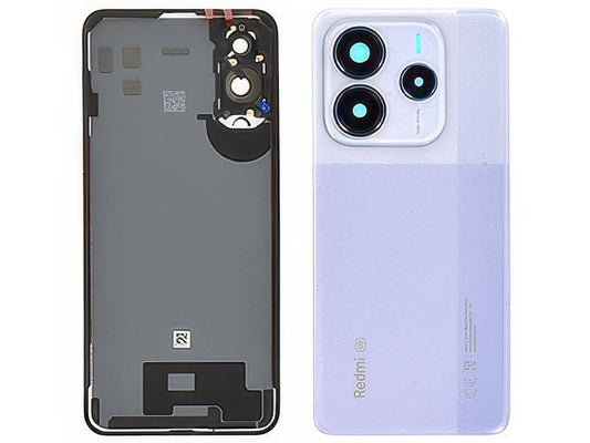 Cover Batteria + Vetrino Camera + Adesivi Lavender Viola per Xiaomi Redmi Note 14 5G