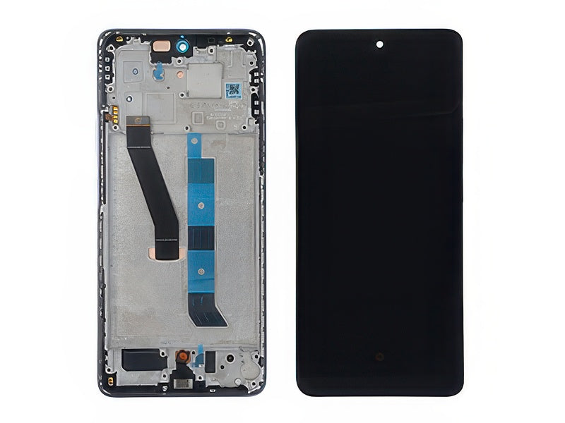 Lcd + Touch Screen + Frame + Tasti Laterali Mist Viola per Xiaomi Redmi Note 15 5G