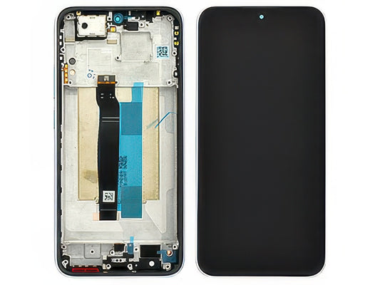 Lcd + Touch Screen + Frame + Tasti Laterali Mist Viola per Xiaomi Redmi Note 15 Pro 5G