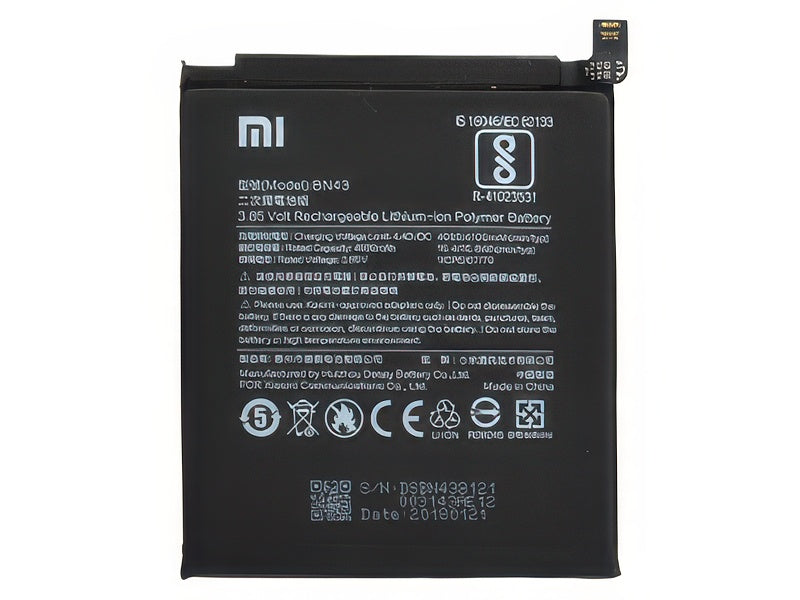 BN43 Batteria 4100 mAh + Adesivo per Xiaomi Redmi Note 4A