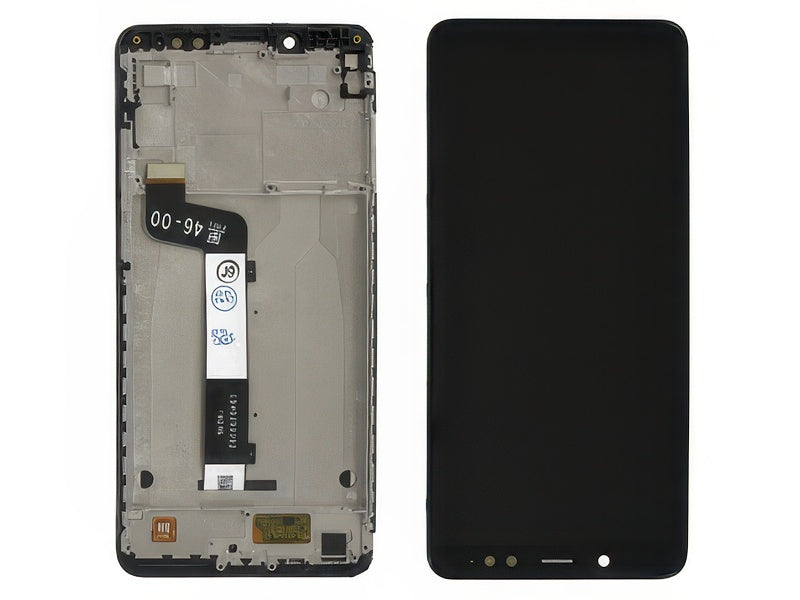 Lcd + Touch Screen + Frame Nero per Xiaomi Redmi Note 5 Pro