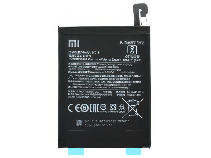 BN48 Batteria 4000 mAh + Adesivo per Xiaomi Redmi Note 6 Pro