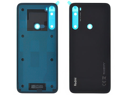 Cover Batteria + Adesivi Space Nero per Xiaomi Redmi Note 8