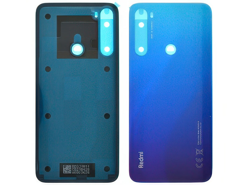 Cover Batteria + Adesivi Neptune Blu per Xiaomi Redmi Note 8 2021