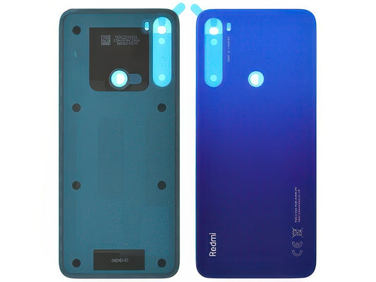 Cover Batteria + Adesivi Neptune Blu per Xiaomi Redmi Note 8T