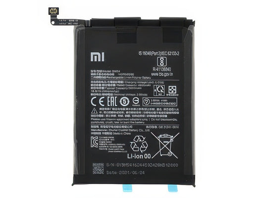 BM54 Batteria 5000 mAh + Adesivo per Xiaomi Redmi Note 9T 5G