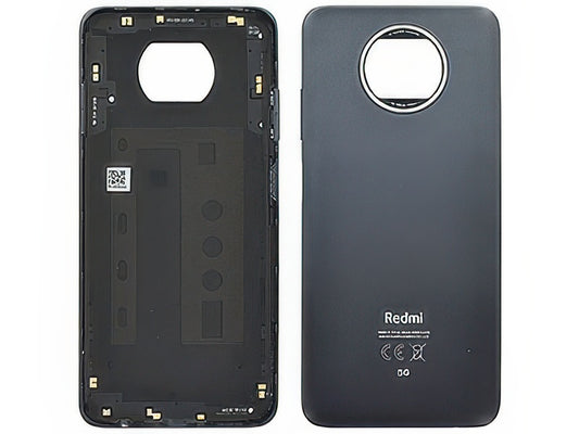 Cover Batteria + Tasti Volume Nightfall Nero per Xiaomi Redmi Note 9T 5G