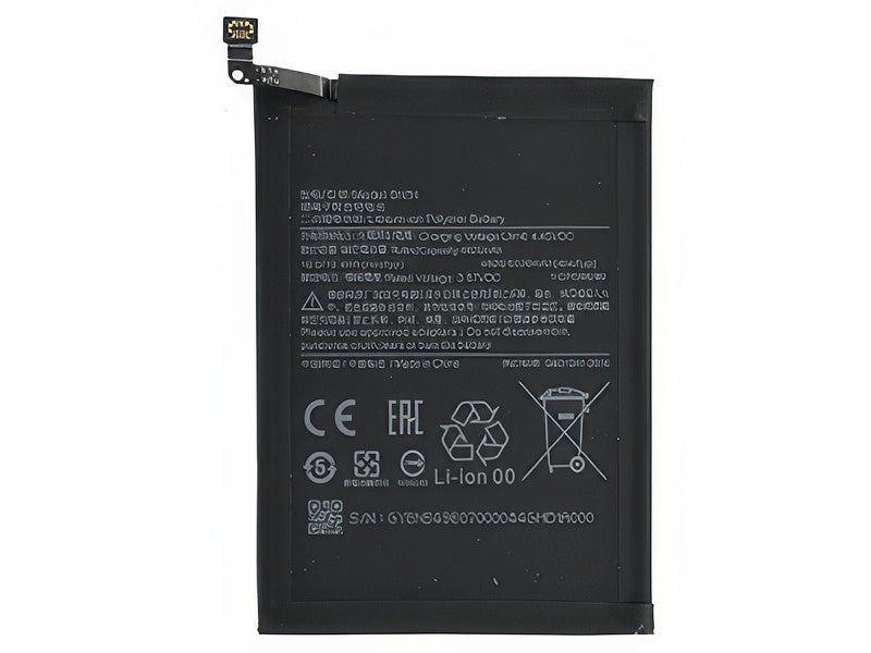 Batteria Litio 6000 mAh slim per Xiaomi Redmi Note 9