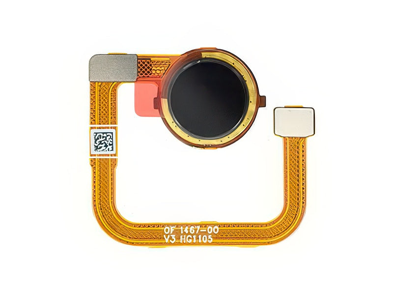 Flat Cable + Lettore Impronta Onyx Black per Xiaomi Redmi Note 9