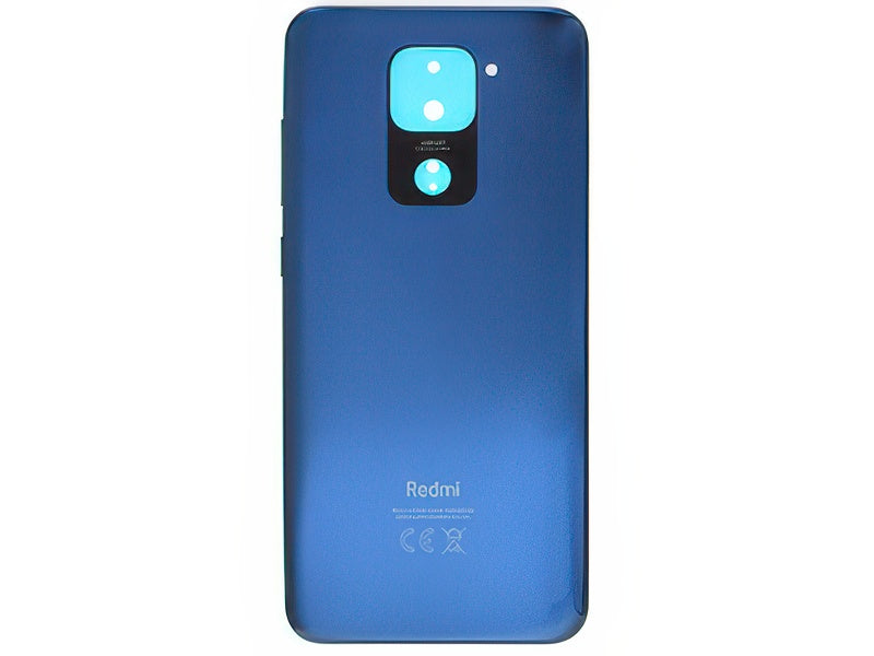 Cover Batteria + Tasti Laterali Midnight Grigio per Xiaomi Redmi Note 9