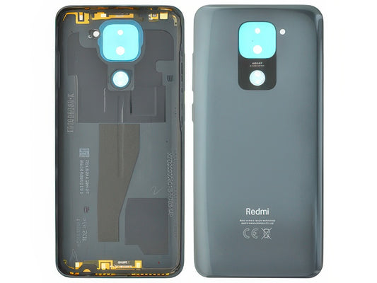 Cover Batteria + Tasti Laterali Onyx Black per Xiaomi Redmi Note 9