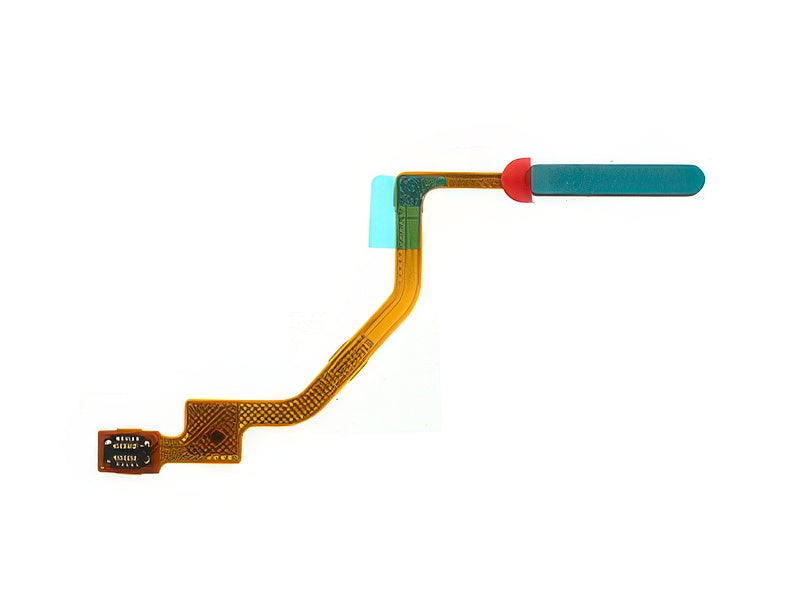 Flat Cable + Lettore Impronta Tropical Verde per Xiaomi Redmi Note 9 Pro