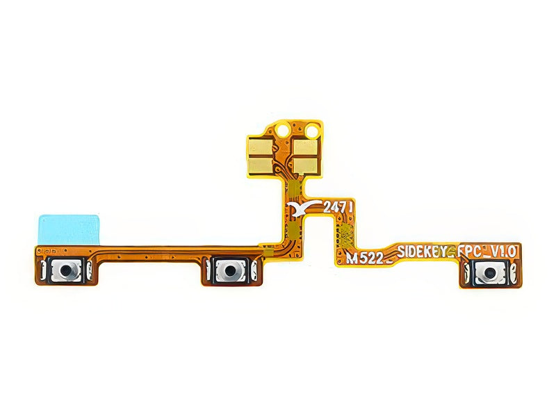 Flat Cable + Switch Tasti Laterali per Xiaomi Redmi Note 9 Pro - Originale Service Pack