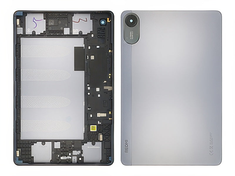 Cover Batteria + Vetrino Camera + Tasti Laterali Graphite Grigio per Xiaomi Redmi Pad 2 4G