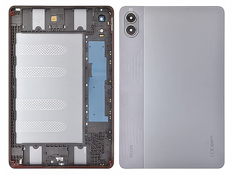Cover Batteria + Vetrino Camera + Tasti Laterali Graphite Grigio per Xiaomi Redmi Pad 2 Pro 5G