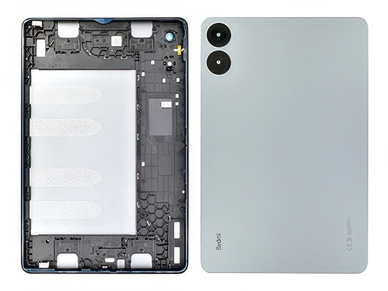 Cover Batteria + Vetrino Camera + Tasti Laterali Graphite Grigio per Xiaomi Redmi Pad Pro Wifi - COVBRMIPDPM-O