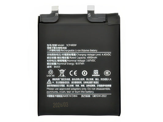 Batteria Litio 5000 mAh slim per Xiaomi 11T 5G