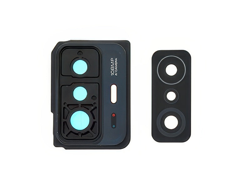 Cover Camera + Vetrino Nero per Xiaomi 11T 5G