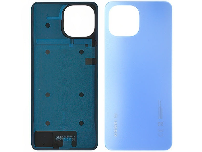 Cover Batteria + Adesivi Bubblegum Blu per Xiaomi 11 Lite 5G NE