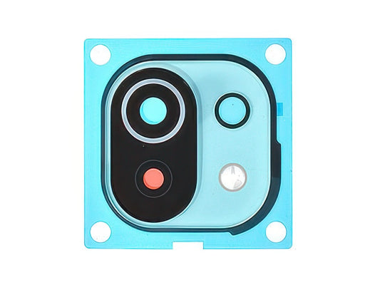 Cover Camera + Vetrino + Adesivo Mint Green per Xiaomi 11 Lite 5G NE
