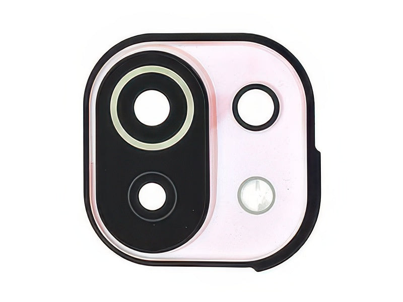 Cover Camera + Vetrino Peach Rosa per Xiaomi 11 Lite 5G NE