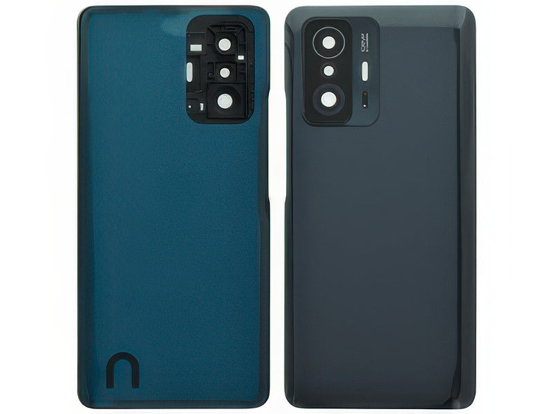 Cover Batteria + Vetrino Camera Meteorite Grigio senza logo per Xiaomi 11T Pro 5G