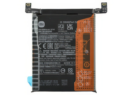 BP46 Batteria 4500 mAh + Adesivo per Xiaomi 12
