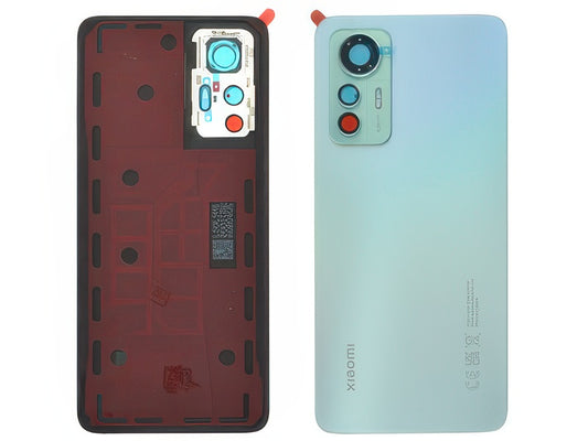 Cover Batteria + Adesivi Lite Verde per Xiaomi 12 Lite