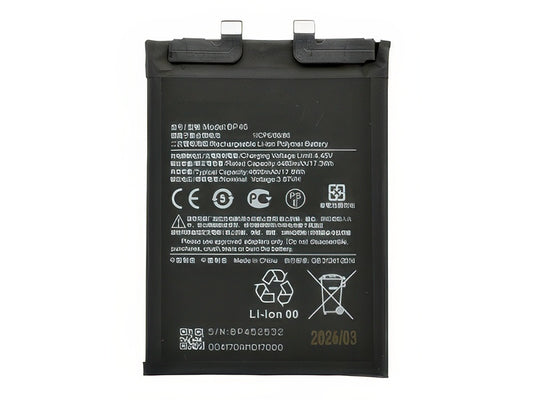 Batteria Litio 4600 mAh slim per Xiaomi 12 Pro