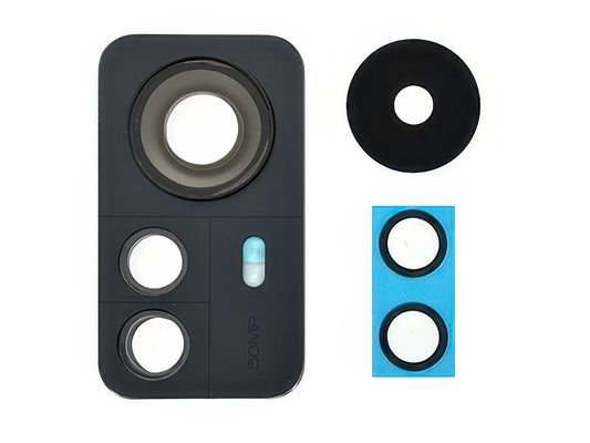 Cover Camera + Vetrino Grigio per Xiaomi 12 Pro