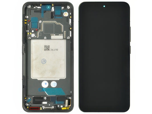 Lcd + Touch Screen + Frame + Tasti Laterali Nero per Xiaomi 13 - Compatibile