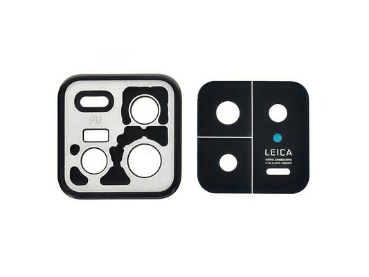 Cover Camera + Vetrino + Adesivi Nero per Xiaomi 13