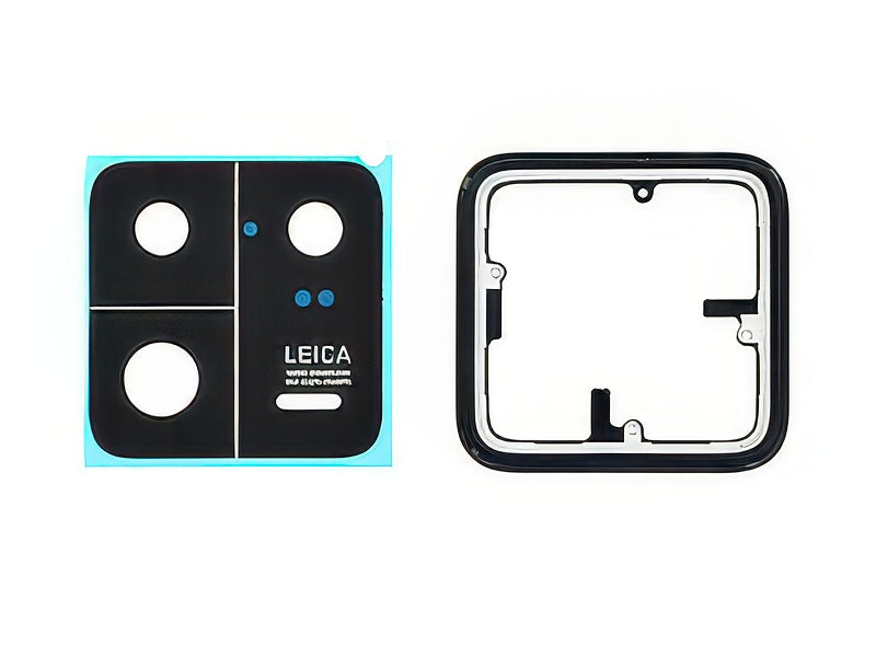 Cover Camera + Vetrino + Adesivi Ceramic Black per Xiaomi 13 Pro