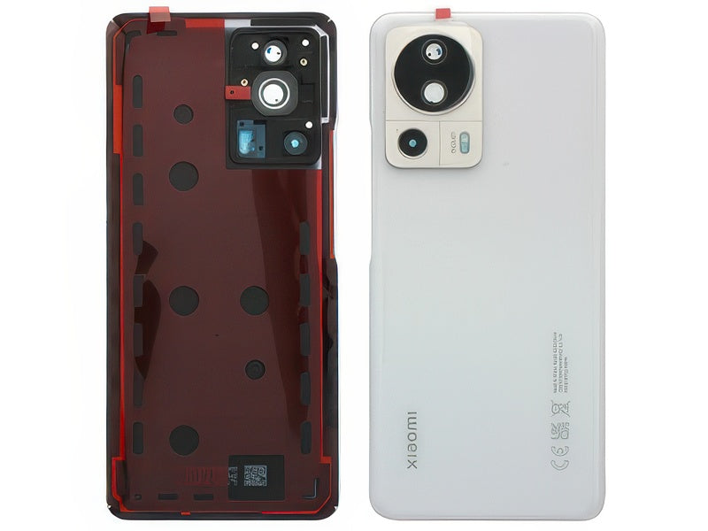 Cover Batteria + Vetrino Camera + Adesivi Lite Rosa per Xiaomi 13 Lite