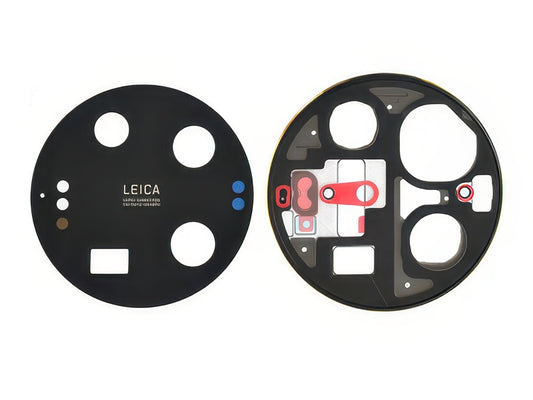 Cover Camera + Vetrino + Adesivi Nero per Xiaomi 13 Ultra