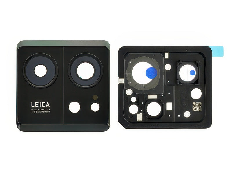 Cover Camera + Vetrino + Adesivi Nero per Xiaomi 13T Pro