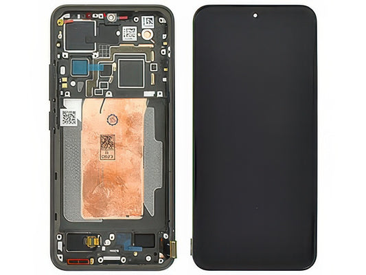 Lcd + Touch Screen + Frame + Tasti Laterali Nero per Xiaomi 15 5G - Compatibile