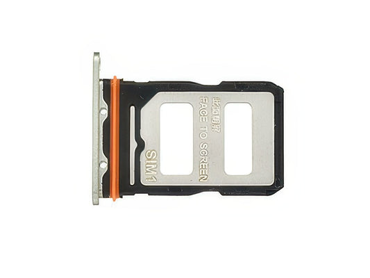 Sportello Dual Sim Card Titan Grigio per Xiaomi 14T Pro 5G