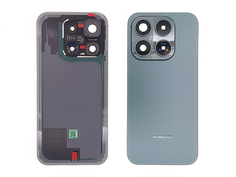 Cover Batteria + Vetrino Camera + Adesivi Venture Verde per Xiaomi 17 5G