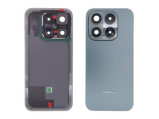 Cover Batteria + Vetrino Camera + Adesivi Venture Verde per Xiaomi 17 5G