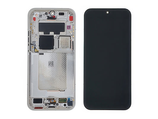 Lcd + Touch Screen + Frame + Tasti Laterali Bianco - Leica Edition per Xiaomi 17 Ultra 5G