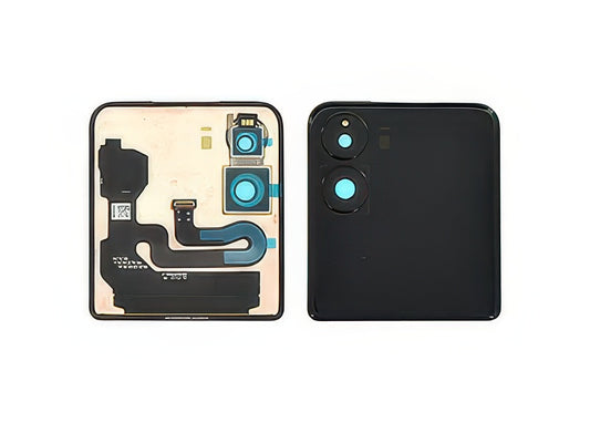 Lcd Esterno + Cover Superiore Viola per Xiaomi Mix Flip 5G