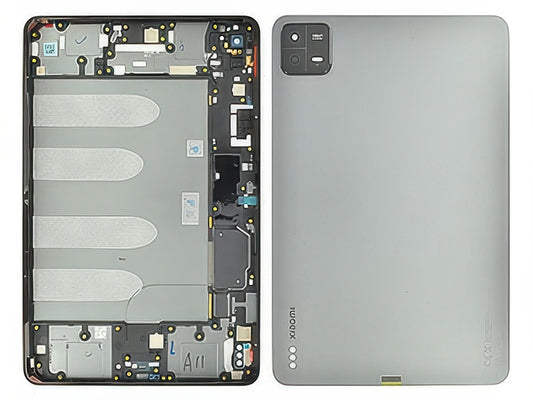 Cover Batteria + Vetrino Camera + Tasti Laterali Gravity Grigio per Xiaomi Pad 6
