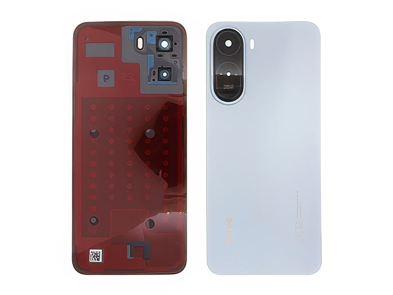 Cover Batteria + Vetrino Camera + Adesivi Mist Blu per Xiaomi Redmi A7 Pro 4G