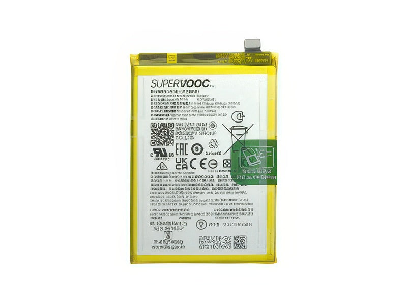 BLP933 Batteria 5000 mAh Li-Ion + Adesivo per realme 11 5G