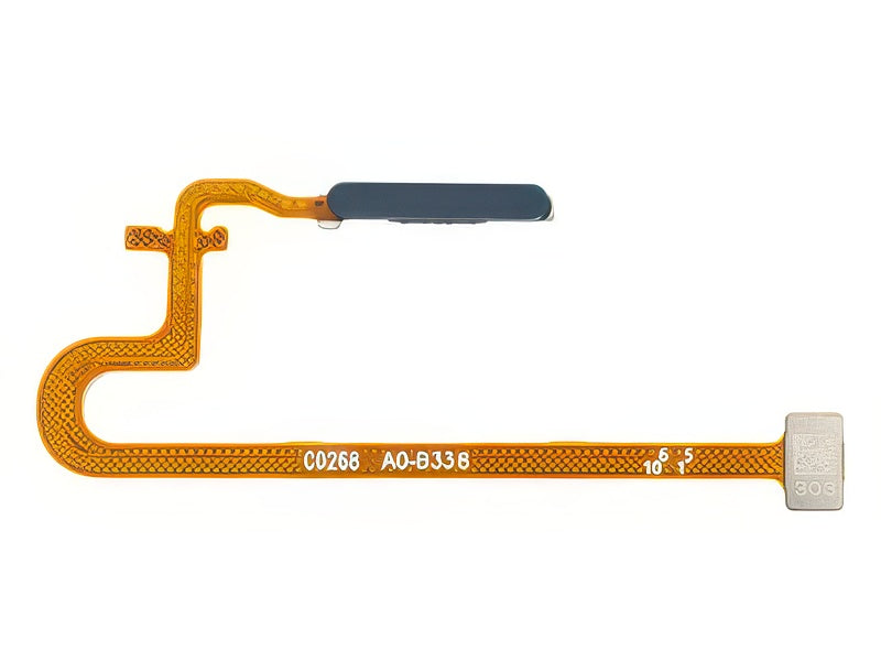 Flat Cable + Lettore Impronta Nero per realme 10
