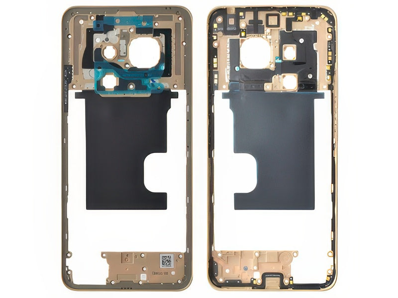 Cover Posteriore + Tasti Laterali + Antenna NFC Navigator Beige per realme 12+ 5G