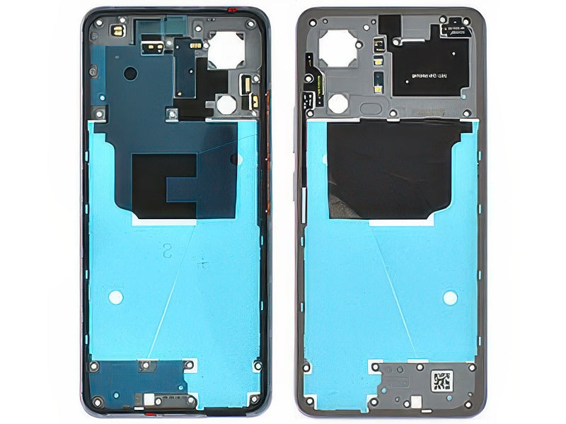 Cover Posteriore + Tasti Laterali + Antenna NFC Lightning Viola per realme 14T 5G