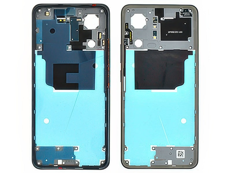 Cover Posteriore + Tasti Laterali + Antenna NFC Obsidian Black per realme 14T 5G