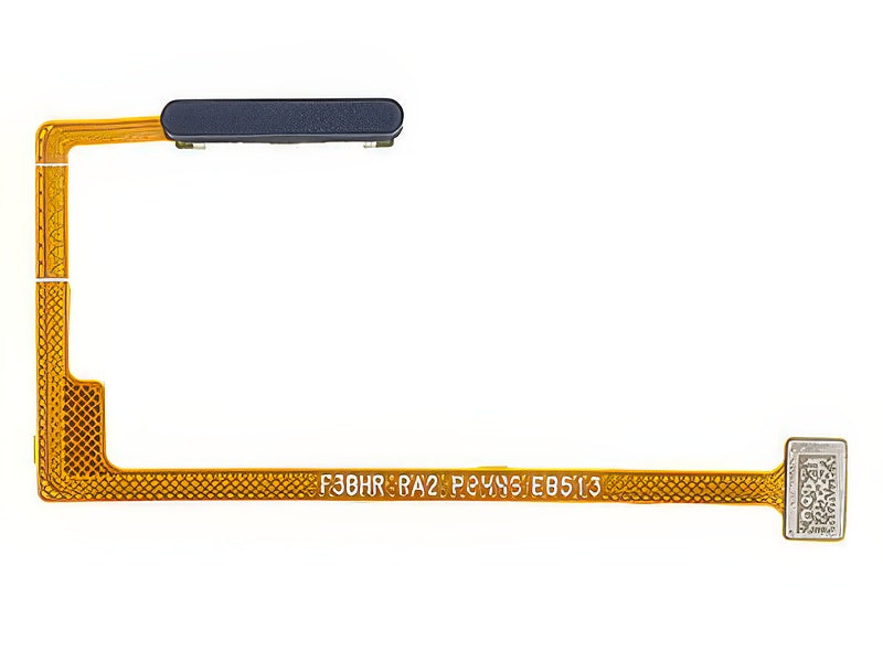 Flat Cable Lettore Impronta Carbon Nero per realme 14x 5G